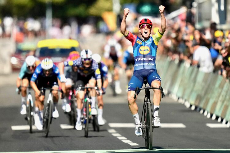 Surge from Danish cyclist results in victory